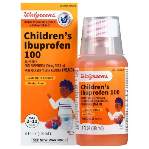 Ibuprofen cũng là một loại thuốc giảm đau, giảm sốt và có tác dụng chống viêm
